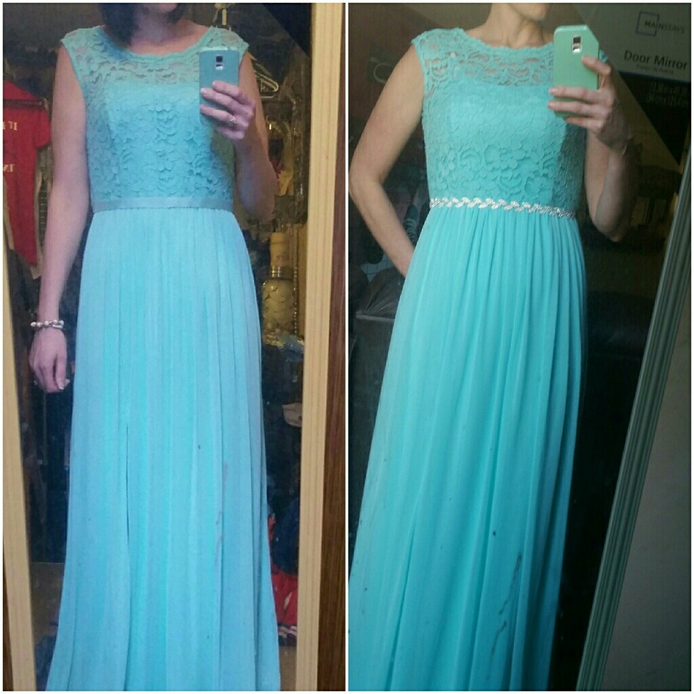 David's Bridal Spa Bridesmaid dress size 12